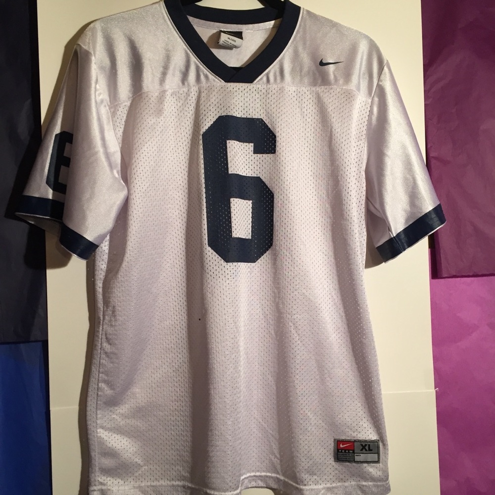 Nike Jersey Sz XL Blue and White Number 6
